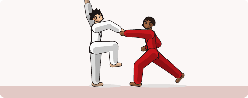 Illustration of Kung Fu